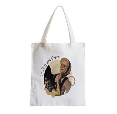 Stofftasche Don't Goya There Kunstwitz Künstler Malerei