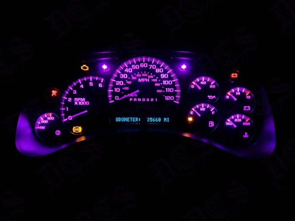 03-06 PURPLE WHOLE TRUCK LED UPGRADE KIT SILVERADO SUBURBAN SIERRA ESCALADE GMC - Image 2 of 4