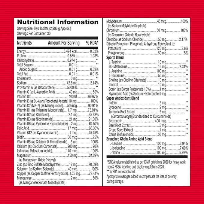 GNC Mega Men Multivitamínico Deportivo para Hombres Aumenta Músculo, Rendimiento, Antioxidante Foto 4 de 4