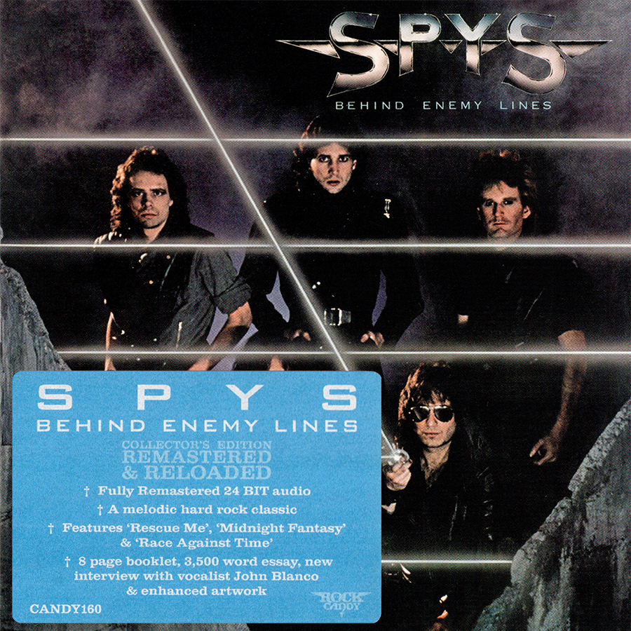 Spys ~ Behind Enemy Lines (1983) CD 2012 Rock Candy Records UK
