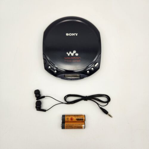 Sony Walkman CD Player D-E220 Esp Max Tested Works w/ Headphones & Batteries - Afbeelding 1 van 6