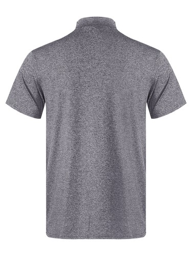 Mens T-Shirt Mock Turtleneck Solid Short Sleeve Pullover Basic Undershirt Top - Picture 40 of 51