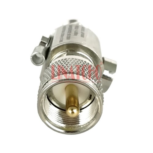 PL259 a SO239 M hembra coaxial exterior antena marina protector contra sobretensiones contra rayos - Imagen 7 de 11