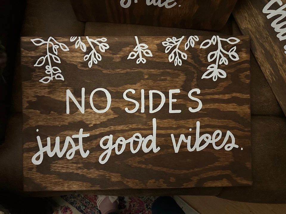 Juego de letreros de boda personalizados Foto 4 de 4