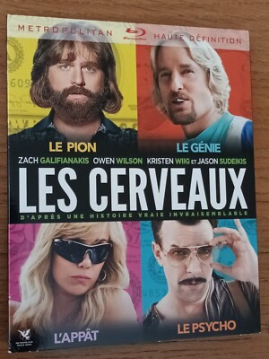 LES CEREVEAUS Masterminds Owen Wilson Zach Galifianakis | BLU-RAY FR Edition