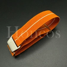 20 22 MM Orange Parachute Elastic Nylon Strap Watch Quick Release Fits for Tudor