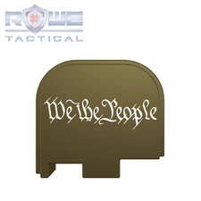 Rowe Tactical Rear Slide Cover Plate for Glock G43 G43x G48 - OD - We The People