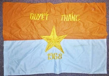 Tet Offensive 1968 - Viet Cong Flag - National Front - NLF - Vietnam War - F.151
