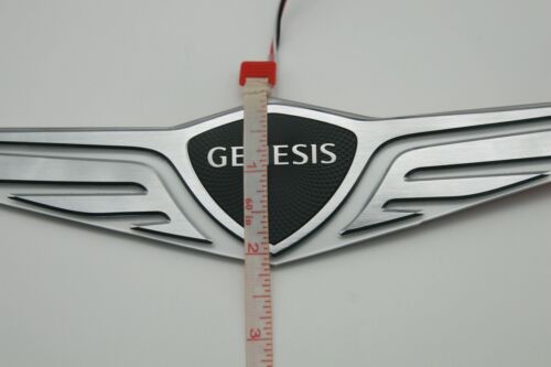 Hood and Trunk 2PC New Wing Logo 2way LED Emblem For 2022+ Genesis G80 GV70 GV80 - Picture 8 of 12