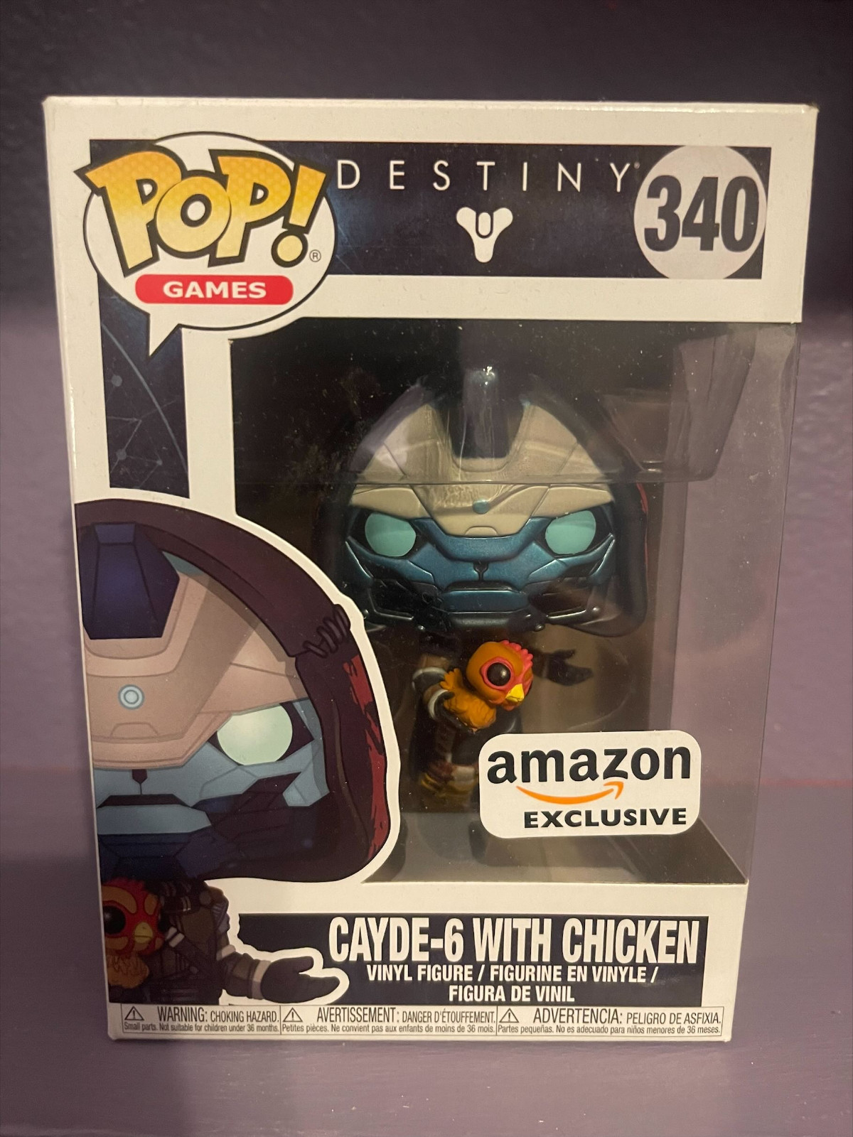 En Oferta Funko Pop! Juegos #340 Destiny Cayde-6 Con Pollo Exclusivo De Amazon