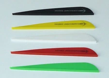 Parabolic 4" Vanes Fletches 25 to 100 Pc Crossbow 5 Color Choice