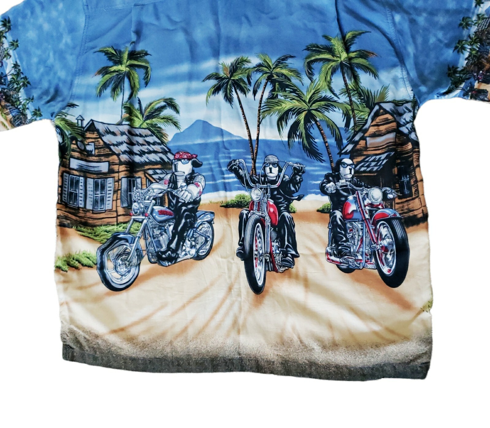 VTG Rare Authentic Big Dogs Motorcycle Biker Gang Haw… Gem