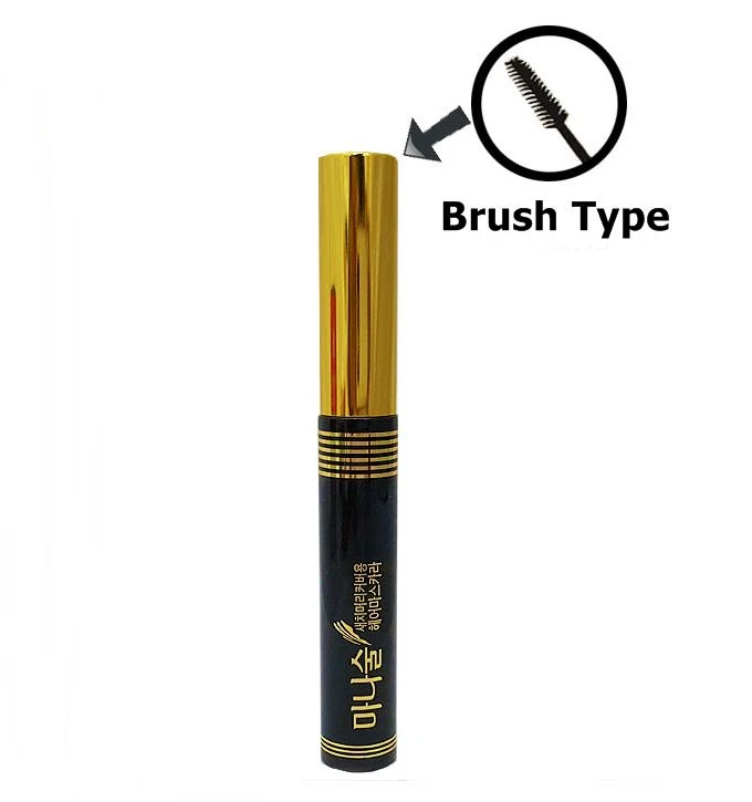 Máscara de cabelo sem alergia para cobrir cabelos grisalhos, cor preta/marrom escuro - Imagem 4 de 4