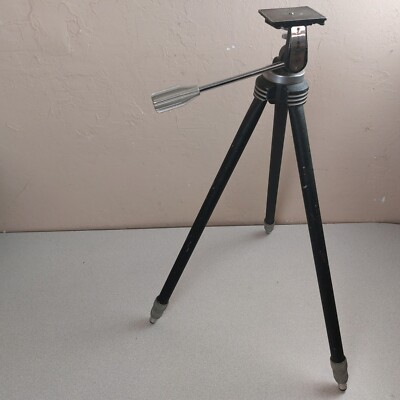 Vintage Star D Camera Tripod by DAVIDSON Stand Telescoping Legs 54