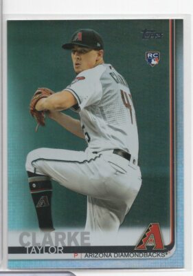 Taylor Clarke Diamondbacks RC Refractor 2019 Topps US169 022321ATCD