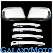 07-10 Ford Edge Triple Chrome Plated Full Mirror4 Door Handle Wo Psg Kh Cover 07-10 Ford Edge Triple Chrome Plated Full Mirror4 Door Handle Wo Psg Kh Cover