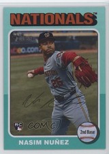 2024 Topps Heritage High Number Aqua Border Nasim Nunez Nasim Nuñez #687 pe8