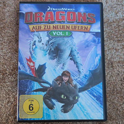 DreamWorks Dragons   Auf zu neuen Ufern Vol. 1 DVD FSK 6 Code 2 PAL 16:9
