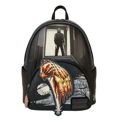 Halloween Michael Myers Jack-O'-Lantern Glow Mini Backpack (NWT)