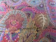 Kaffe Fassett Belle Epoch PWGO133 Black 3 3/4 Yards