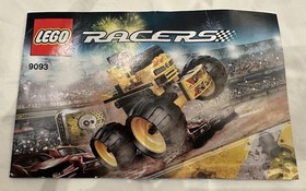 LEGO RACERS: LOT of 2! Bone Cruncher(9093) & Star Striker(9094). COMPLETE SETS!