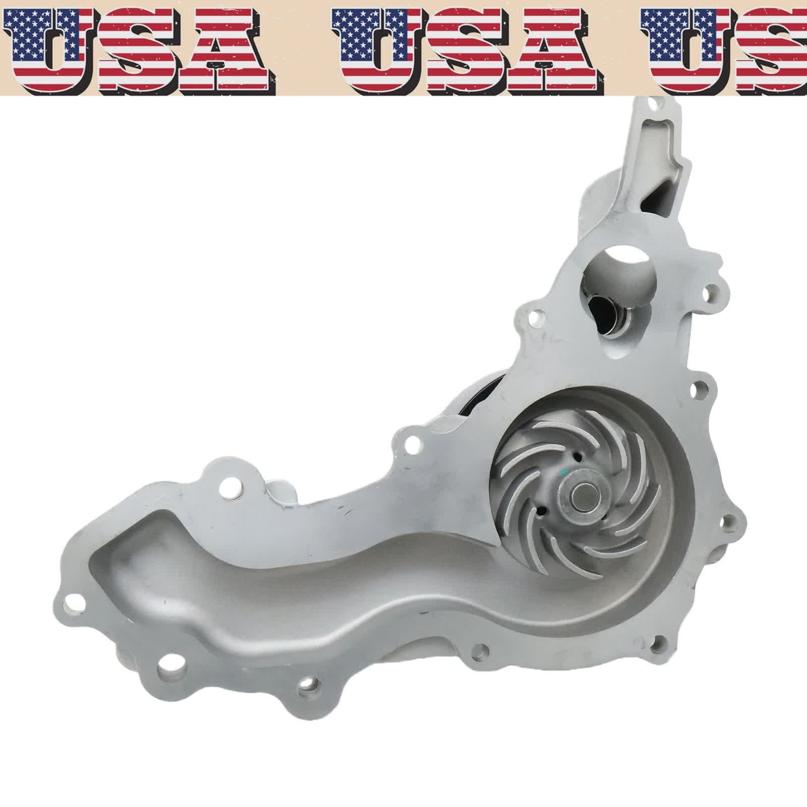 Fit Maserati Ghibli Levante Quattroporte 3.0T V6 Engine Water Pump w/ Thermostat