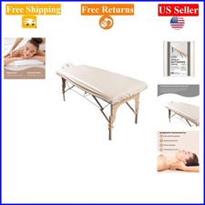 Waterproof Massage Table Cover Set, Fits Standard Tables, Natural
