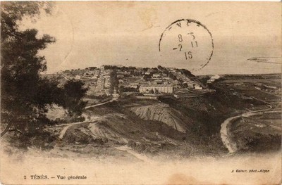 CPA ALGERIA Geiser 2 TENES Vue Generale (756184)
