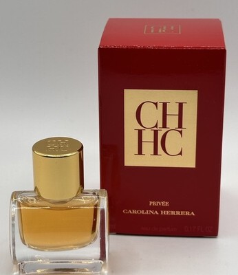 Carolina Herrera CH Prive Women Parfum 5ml MINI Splash oz New