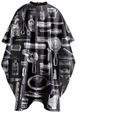 1 pc Hair Cutting Cape Salon Nylon Hair Styling Cape Adjustable Snap Closure