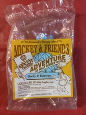 McDonald's Happy Meal Toys 1993 Mickey  Friends Epcot Center Goofy in Norway