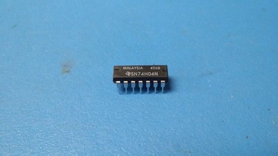 (50 PCS) SN74H04N TI Inverter, 6-Func, 1-Input, TTL, PDIP14