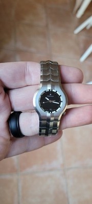 Tag Heuer WP1310.BA0750 Womens Alter Ego Series Quartz Watch Black Silver Steel