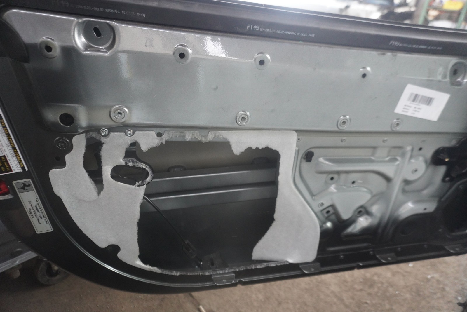 Ferrari California 2015-2018 Front Left Door framework P/N 85037111
