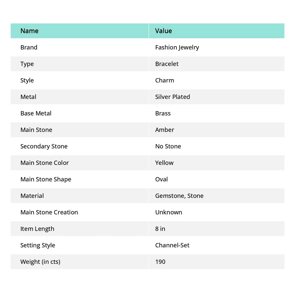 Браслет с регулируемой цепочкой ювелирные изделия 8 дюймов желтая балтийская янтарь овальная форма драгоценные камни - Изображение 4 из 4