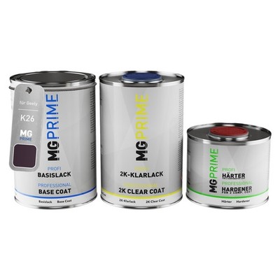 Autolack Dose Set für Geely K26 Zi Tong Zong Pearl Basislack 2K Klarlack 2,5L