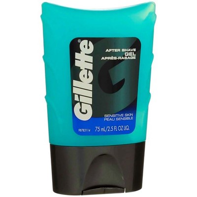 5 Pack Gillette After Shave Sensitive Skin Gel, 2.5 fl oz