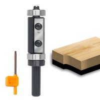 BüNdigfräSer 8Mm Schaft SchnittläNge 30Mm Hartmetall Kugellager Holzverarbeitung