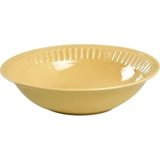 JCPenney Italiana Light Yellow Round Vegetable Bowl 8059589