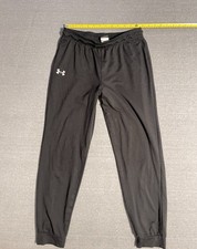Under Armour Youth Jogger Pants YLG Black Athletic Training Sweatpants