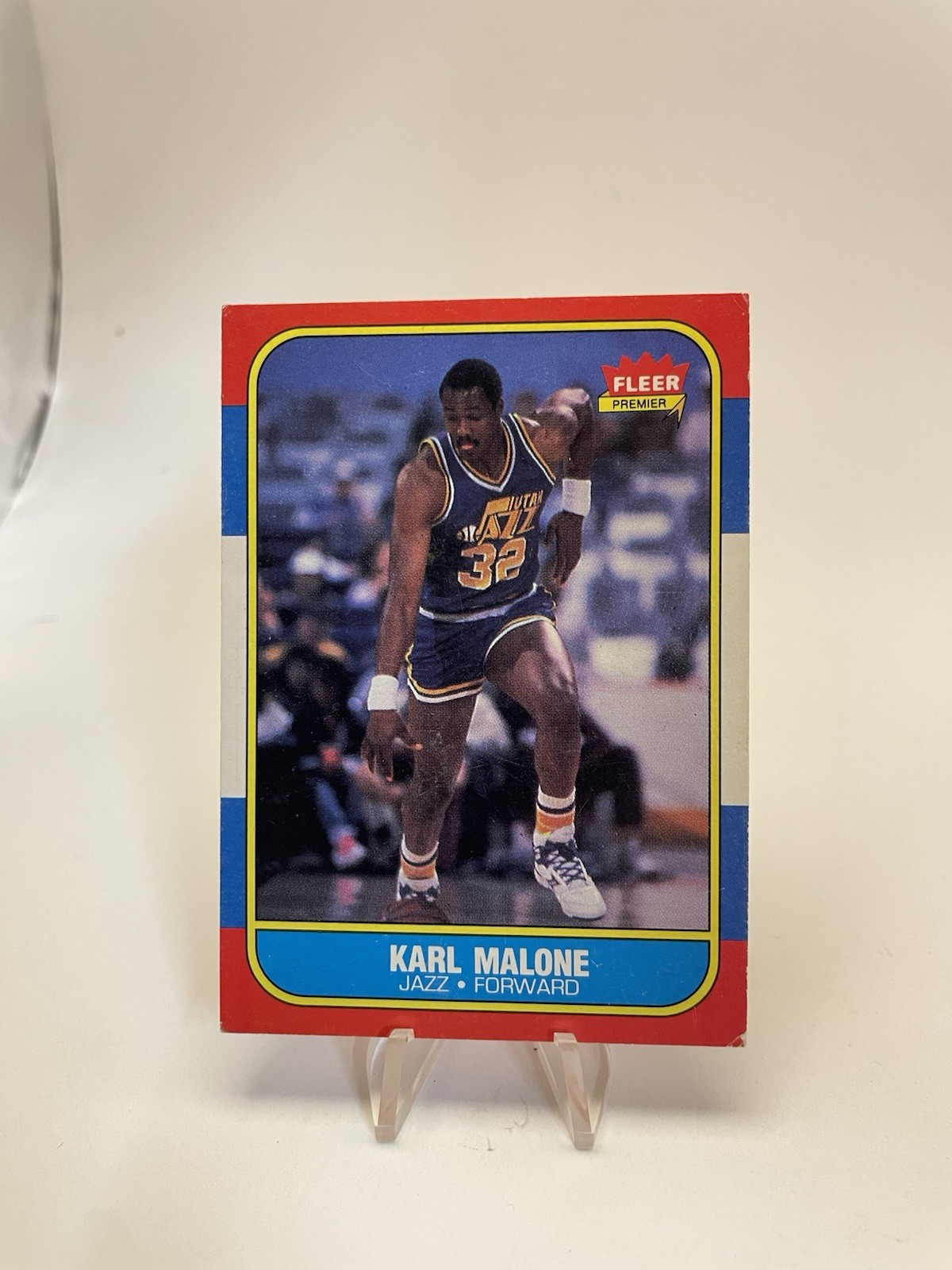 1986-87 Fleer #68 Karl Malone Rookie HOF