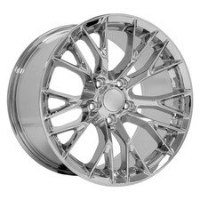 Chrome Wheel 18x10.5 For 1993-2002 Chevy Camaro - Rvo4553 Chrome Wheel 18x10.5 For 1993-2002 Chevy Camaro - Rvo4553