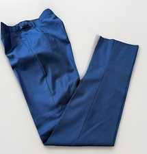 Richard James Trousers Wool Super 110s Navy Adjusters Waist 30R BNWT RRP £295