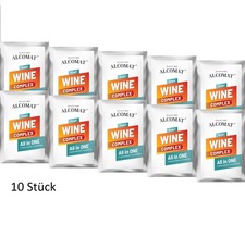 10 x Turbohefe Alcomat Wein Complex Alkohol Gärhefe Weinhefe Brennhefe brauen