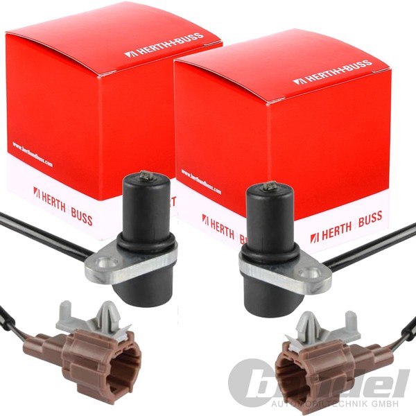 2X Herth+Buss ABS-SENSOR Raddrehzahl Hinten Passend FüR Nissan Terrano-image