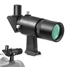 Astromania Finder Scope, 9x50 Right Angle Metal Optical Finderscope for Astro...