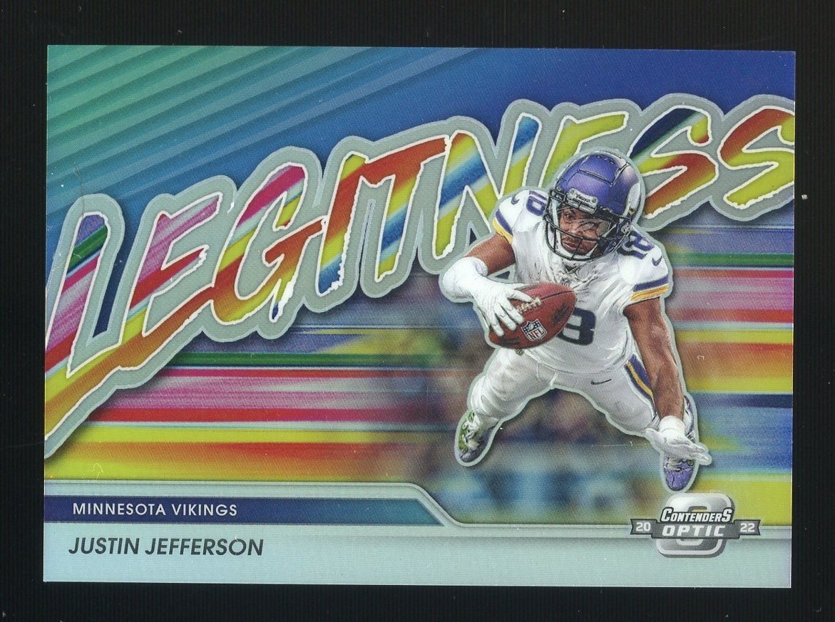 2022 Contenders Optic Legitness #L-11 Justin Jefferson Vikings