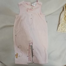 Vintage Disney Store Winnie the Pooh Girls 12M coveralls and vintage 12m jacket
