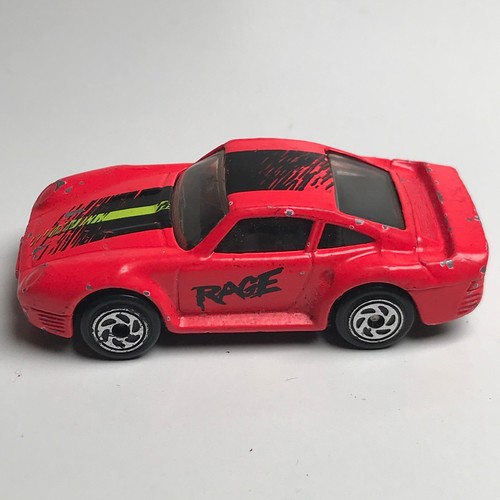 Matchbox 1986 Pink Porsche 959 Die-Cast Toy Car Scale 1:58 - Picture 6 of 8