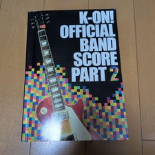 K-ON Official Band Score Part 2, Anime Sheet Music, Fuji, Gi-Ti, Sunday, Used 8
